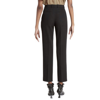 New $990 Givenchy Women Wool Cigarette Pants Black 8 US/40 It Italy