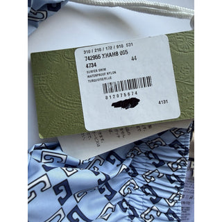 Gucci Surfer G Logo Swim Shorts Blue Men 28 US (44 Euro) 742955 XHAH8 4734 NWT
