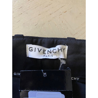 New $990 Givenchy Women Wool Cigarette Pants Black 8 US/40 It Italy