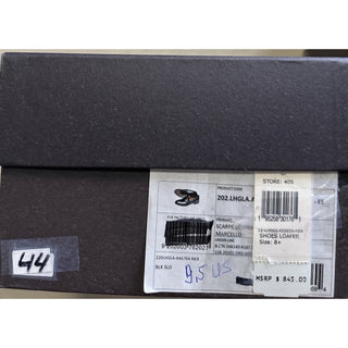 ZEGNA Leather Loafers Shoes Black 9.5 US/42.5 Eu New $840