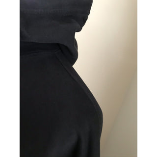NWT $580 Dsquared2 Mens Oversized pullover Hoodie Sweater Black Size S Italy
