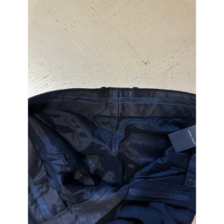 NWT $1495 Giorgio Armani Men Wool Dress Pants Navy 38 US/54 Eu