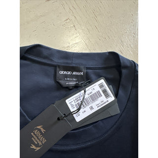 NWT Giorgio Armani Mens T Shirt Navy 58 US/XXXL US Made In Italy