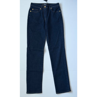 Versace Women’s Stone Wash Denim Stretch Blue Jeans Size 26 US 1018685 NWT $700