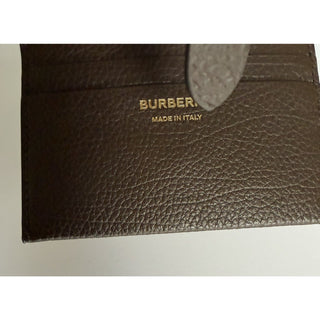 Burberry Edie Bifold Ebony Brown Wallet 8113144 Made in Italy NWT $595