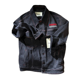 NWT $1980 Fendi Men’s Denim Jacket Black 42 US/52 Ita FW0428