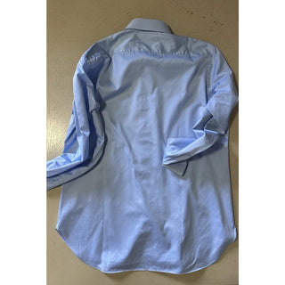 Brioni Men’s Dress Shirt Blue 15/39 Italy