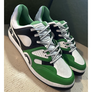 New Gucci Men Demetra Basket Sneakers Green/Black/White 15 US/14 UK 697882