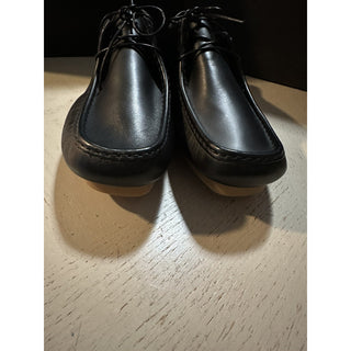 New $760 Bottega Venetta Men Leather Driver Loafers Shoes Black 8 US/41 Eu