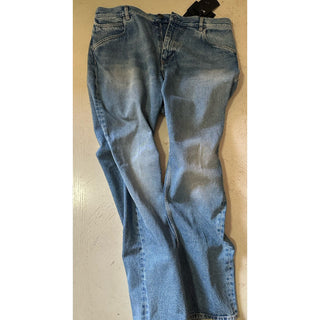 NWT $1050 Balmain Faded Five-Pocket Jeans Blue 36 US/52 Eu