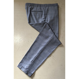 $1595 Ermenegildo Zegna Couture Dress Pants Gray 52/36 Switzerland