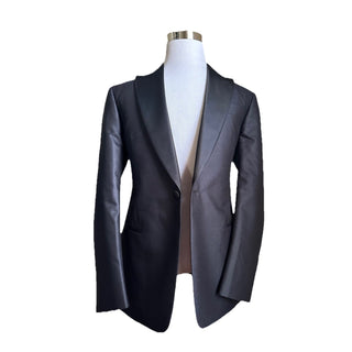 Giorgio Armani Men Tuxedo Sport Coat Blazer Navy/Black 40R US/50R Eu NWT $3195