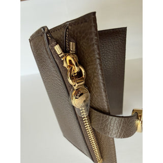 Burberry Edie Bifold Ebony Brown Wallet 8113144 Made in Italy NWT $595