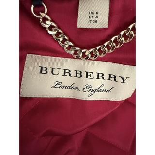 Burberry London Military Jacket Navy Wool Cashmere Gold Buttons 4 US (IT 38)