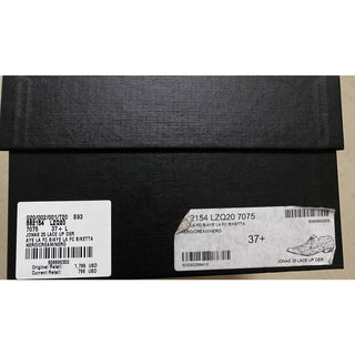 NIB $1795 Saint Laurent Women Python Leather Shoes Black/Ivory 7.5 US/37.5 Eu