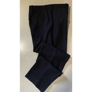 New $990 Givenchy Women Wool Cigarette Pants Black 8 US/40 It Italy