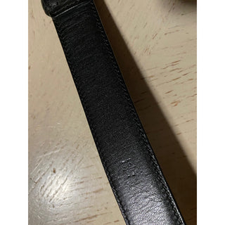 Ralph Lauren Mens Genuine Leather Belt Black 36/90 Italy