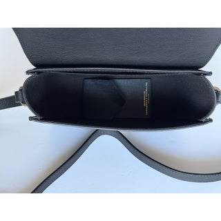 Versace Gold Medusa Head Leather Black Small Shoulder Bag 1008100 NWT $1750