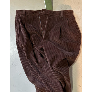 Gucci Men Corduroy Pants DK Brown 32 US ( 48 Eu ) Italy New $1250