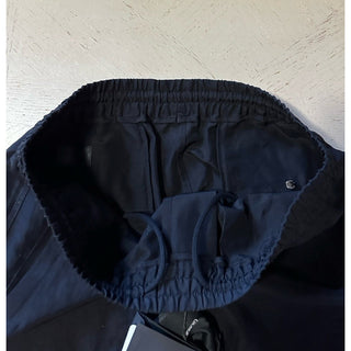 Giorgio Armani Men Linen/Viscose Drawstring Short Pants Black 32/48 NWT $1395