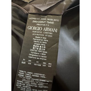 Giorgio Armani Men Sport Coat Jacket Blazer Navy 44R US/54R Eu Italy NWT $2695