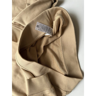 Burberry Talley Checked Sweatshirt with Hoodie Soft Fawn XL 8084392 NWT $760