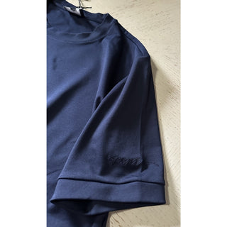 NWT $625 Giorgio Armani Mens T Shirt Navy Size 48/M Made In Italy