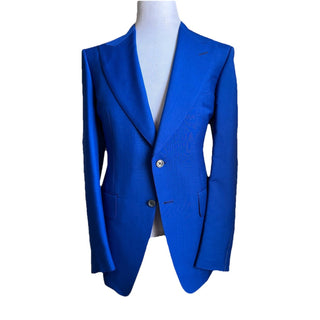 NWT $6950 TOM FORD Men Atticus Suit Royal Blue 44 US/54 Eu Italy