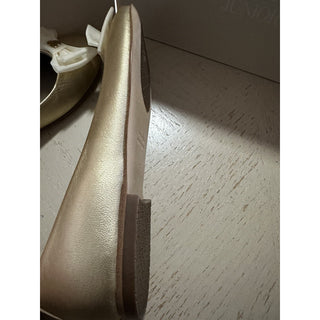 NIB Armani Junior Girls Shoes Color Gold Size 35 Eu