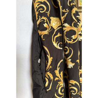 Versace Men's Blouson Medusa Jacket Black/Gold 48 US (58 Euro) 1021686 NWT $1550