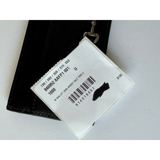 Gucci Horsebit Black Leather Card Case Made in Italy 846952 NWT