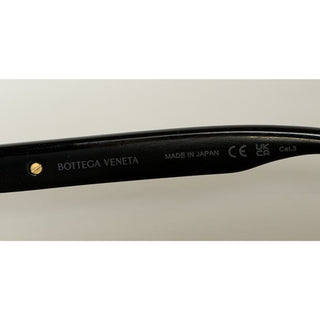 Bottega Veneta Unisex Bolt Squared Sunglasses Black BV1308S Made in Japan NIB