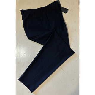 NWT $1495 Giorgio Armani Men Wool Dress Pants Navy 36 US/52 Eu