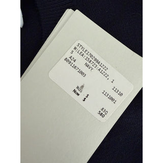 Burberry Lea 100% Wool Navy Sweater Small 8091167 NWT $830