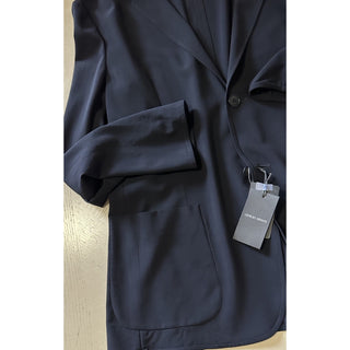 Giorgio Armani Men Sport Coat Jacket Blazer Black 40R US/50R Eu NWT $2195