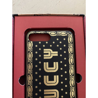 New $640 Gucci iPhone 7 Plus/8 Plus Case Gucci Monogram Black Italy