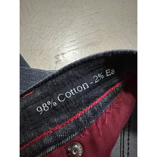 NWT $1495 Kiton Men High Rise Faded Jeans Black 30 US/46 Eu Italy