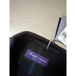 Ralph Lauren Purple Label Men Shadow Plaid Shirt Jacket Size M New $2995 Italy