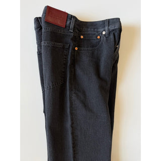 Gucci Women’s Dark Grey Denim Straight Leg Jeans Pants Size 27 Italy 788822 NWT