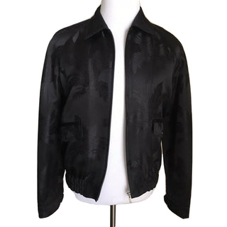 New $2690 Saint Laurent Zipped Raglan Jacket Coat Black 40 US ( 50 Eu ) Italy