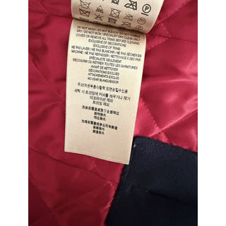 Burberry London Military Jacket Navy Wool Cashmere Gold Buttons 4 US (IT 38)
