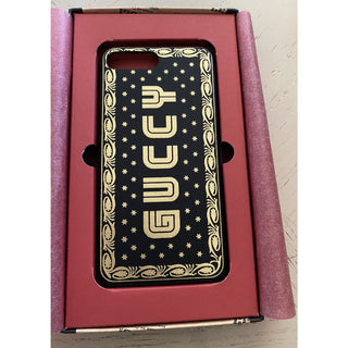 New $640 Gucci iPhone 7 Plus/8 Plus Case Gucci Monogram Black Italy