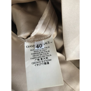 New $1245 Versace Collection Women’s Skirt Beige Size 4 US ( 40 Ita ) Italy