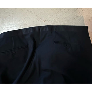 NWT $3500 Gucci Men’s Tuxedo Suit Black Size 46R US/56R Eu Italy