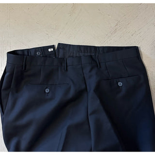 Burberry Men Wool/Mohair Dress Pants Black 36 US/52 Eu New