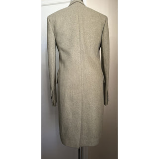 New $3100 Bottega Veneta Men Military Wool Coat Overcoat Chameleon 36 US/46 Eu