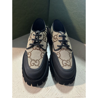 Gucci Mens GG Logo light weight Shoes Black/Camel 14 US/13 UK 699552 New