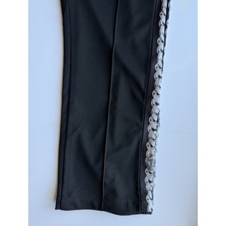 Versace Men's Chain Medusa Print Black Activewear Pants Large 1023099 NWT $1200