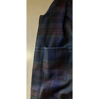 Ralph Lauren Purple Label Men Shadow Plaid Shirt Jacket Size M New $2995 Italy