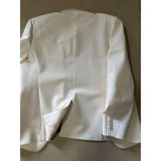 Saint Laurent Men’s Wool Jacket Blazer White 42R US/52R Eu New $3600